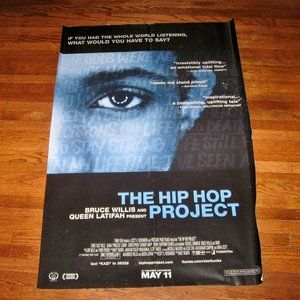 Bruce Willis Queen Latifah The Hip Hop Project Rare Original Movie Promo Poster